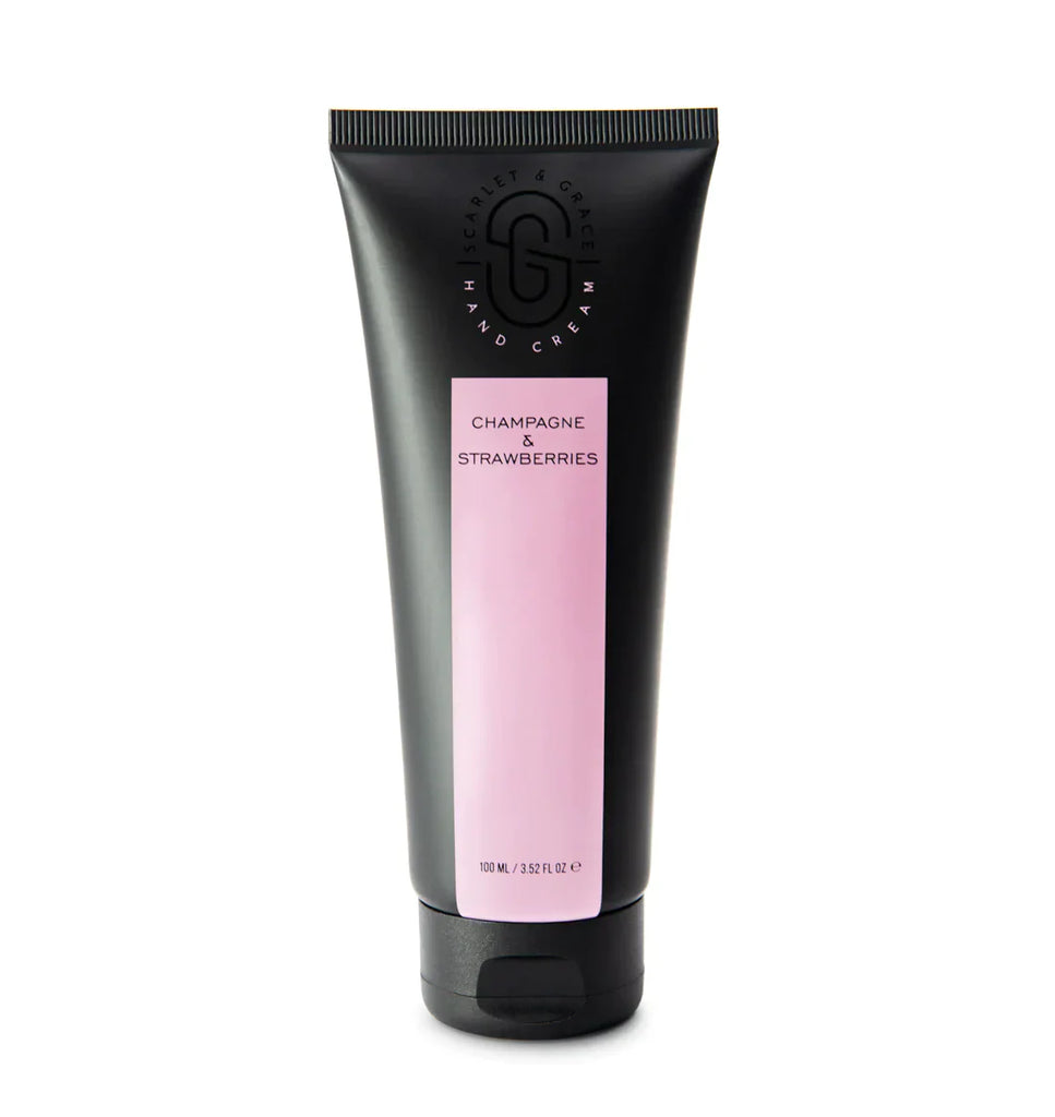 Scarlet and Grace Champagne & Strawberries Hand Cream - 100ml