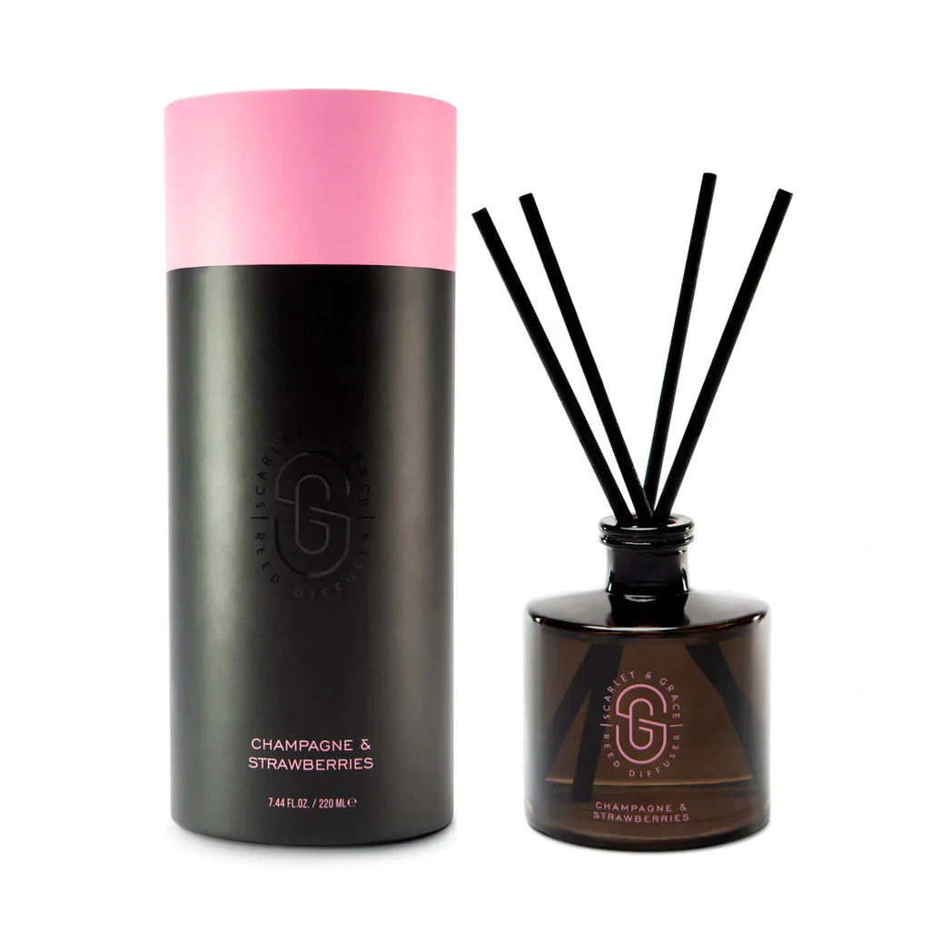 Scarlet and Grace Champagne & Strawberries Diffuser - 220ml
