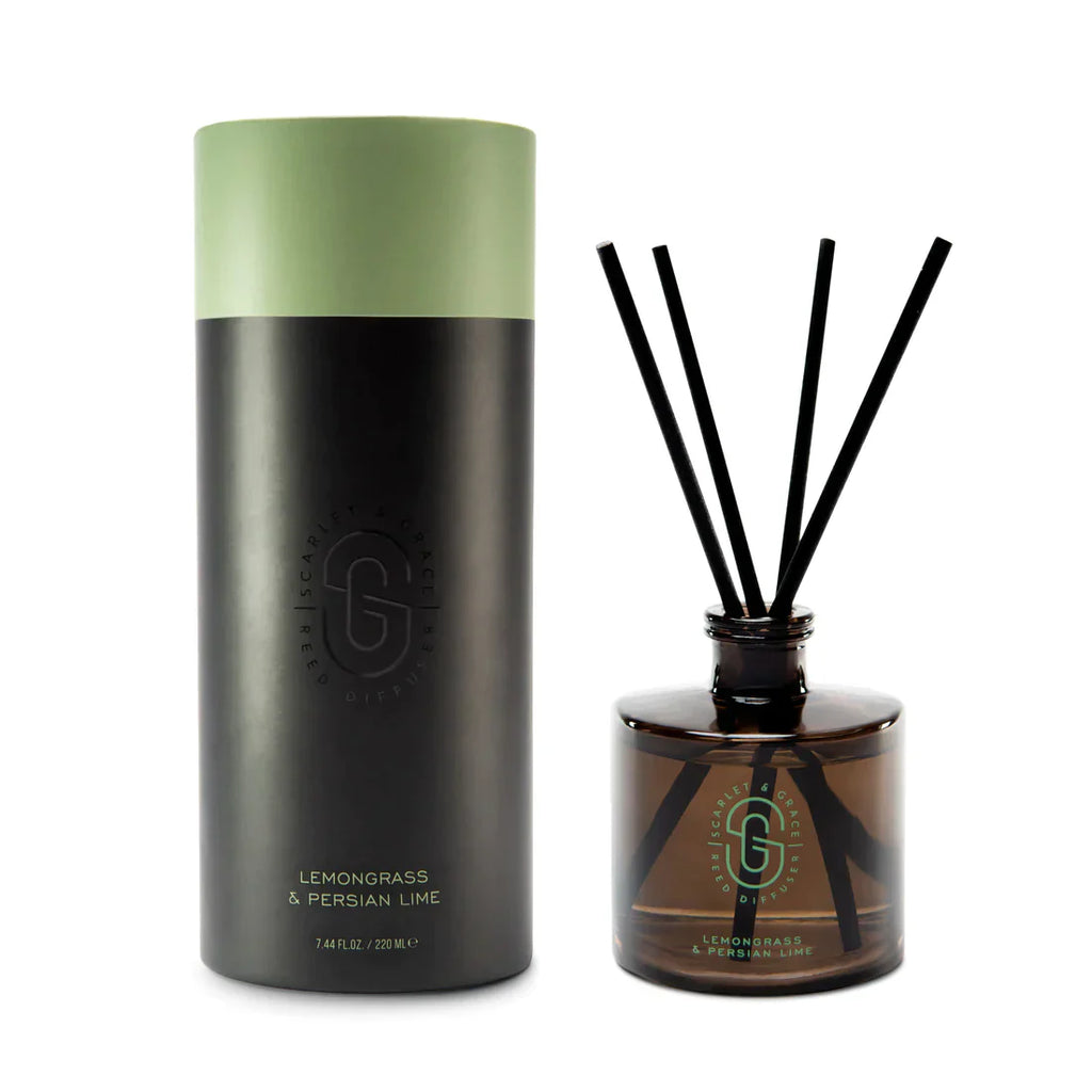 Scarlet and Grace Lemongrass & Persian Lime Diffuser - 220ml