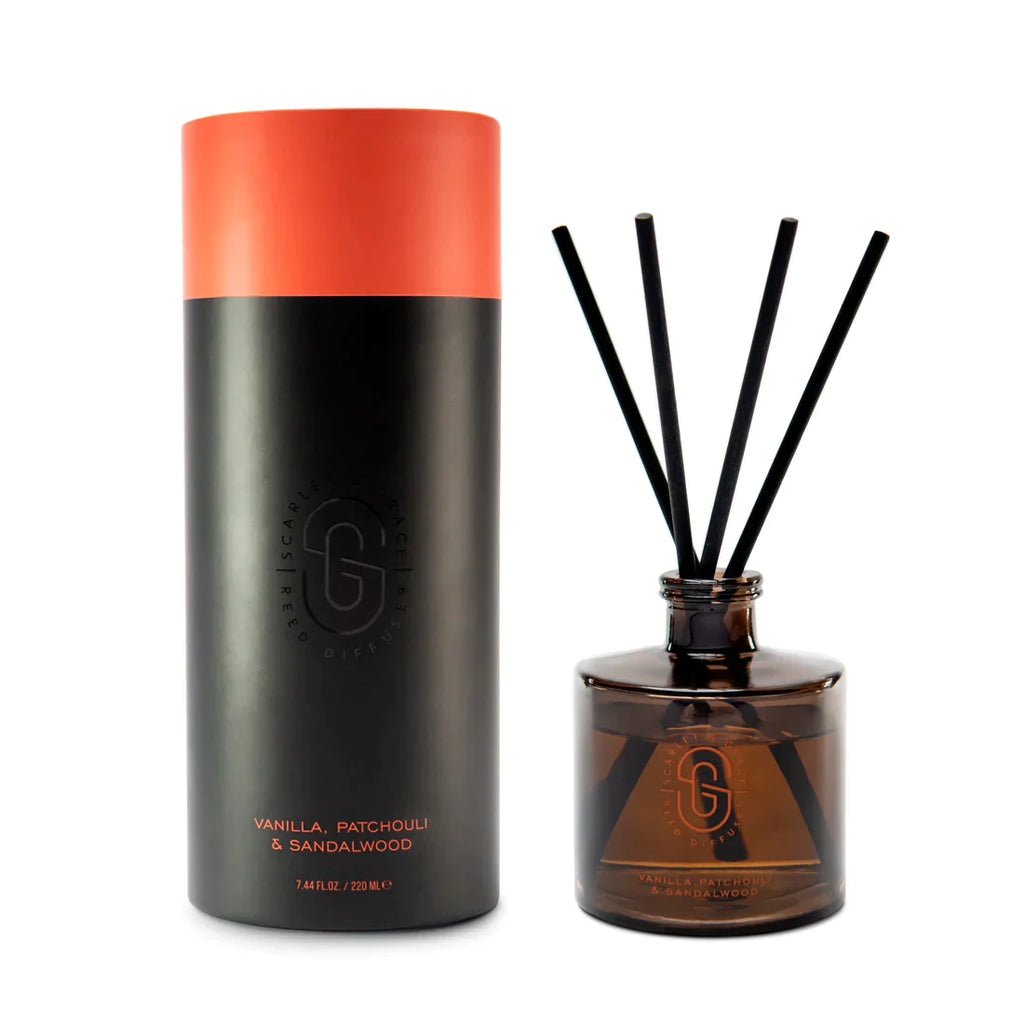 Scarlet and Grace Vanilla, Patchouli & Sandalwood Diffuser - 220ml