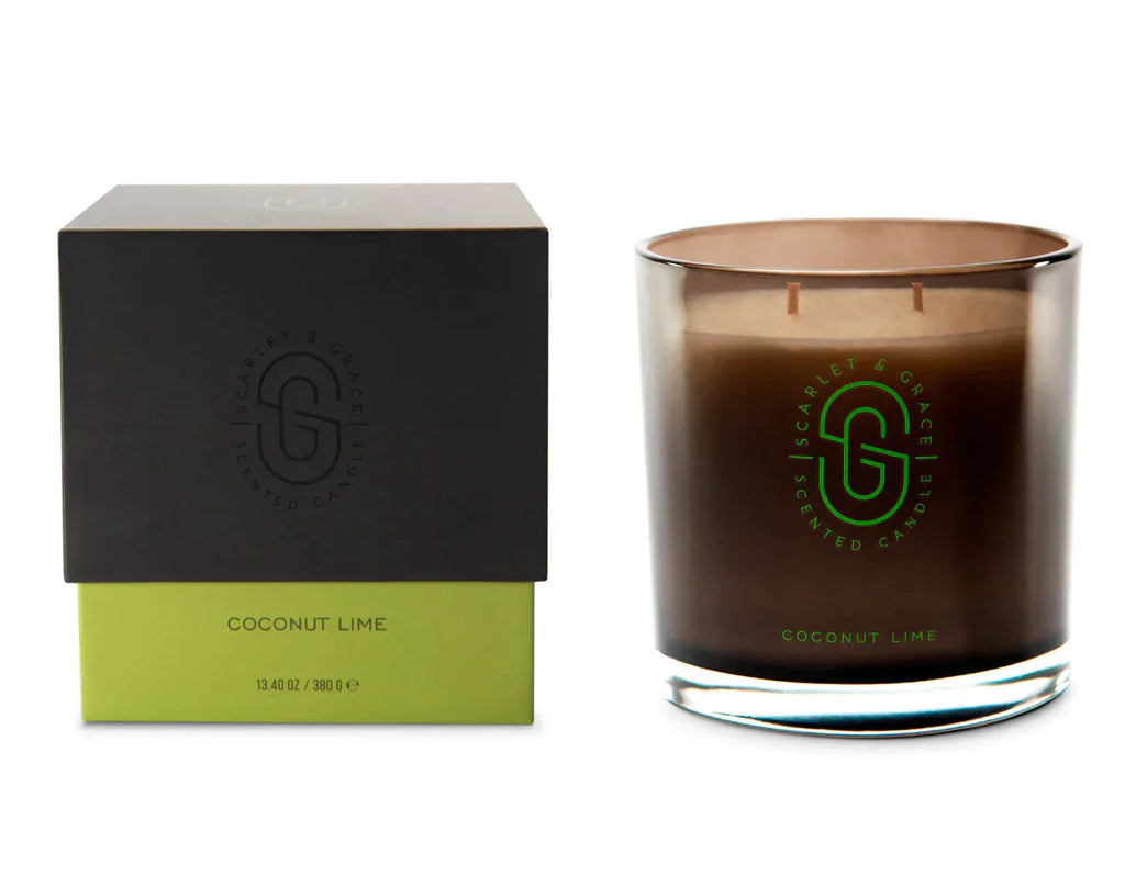 Scarlet and Grace Coconut Lime Candle - 380g