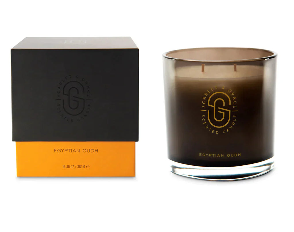 Scarlet and Grace Egyptian Oudh Candle - 380g
