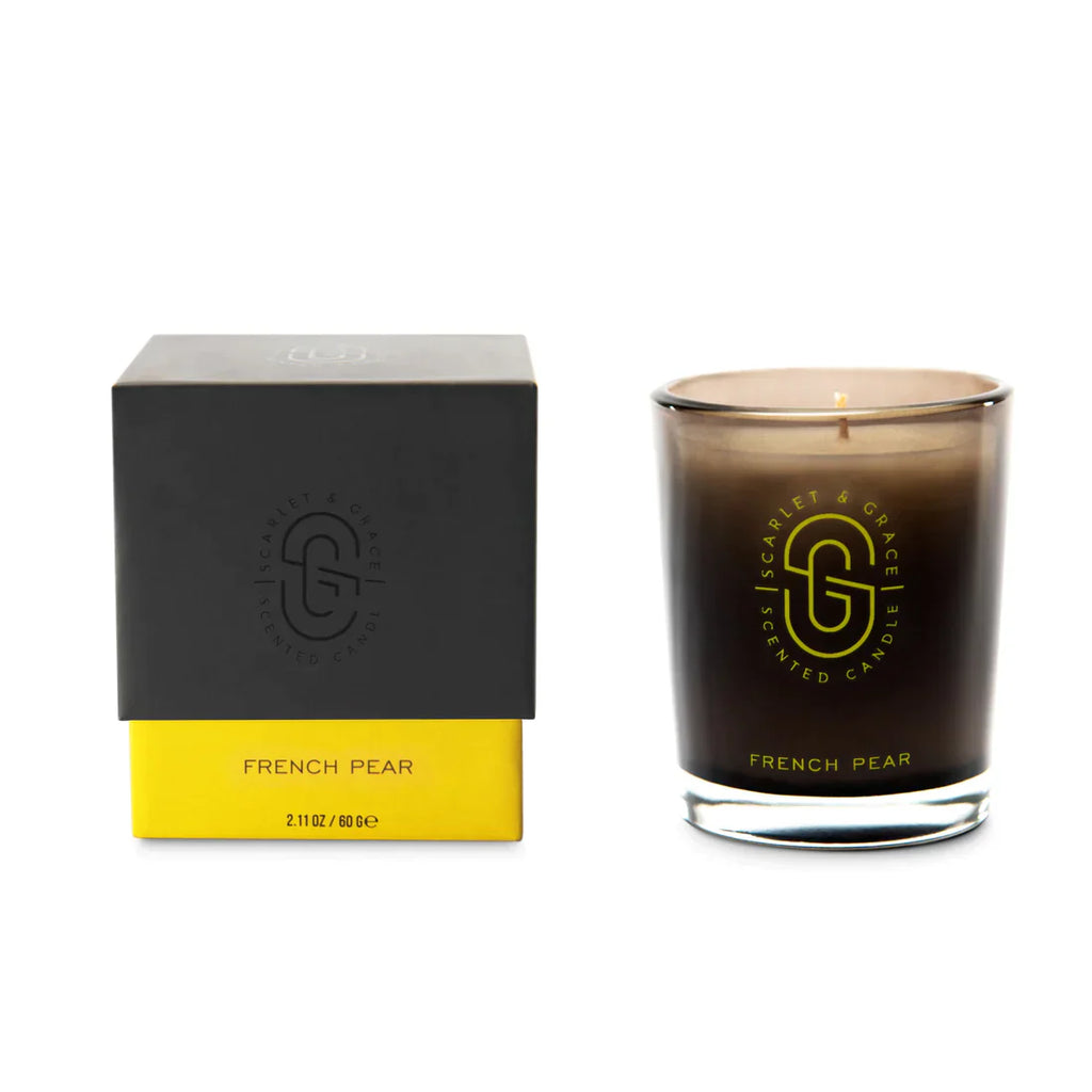 Scarlet and Grace French Pear Mini Candle - 60g