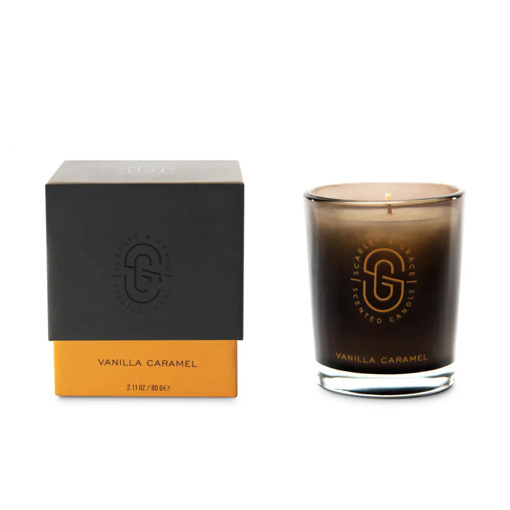 Scarlet and Grace Vanilla Caramel Mini Candle - 60g