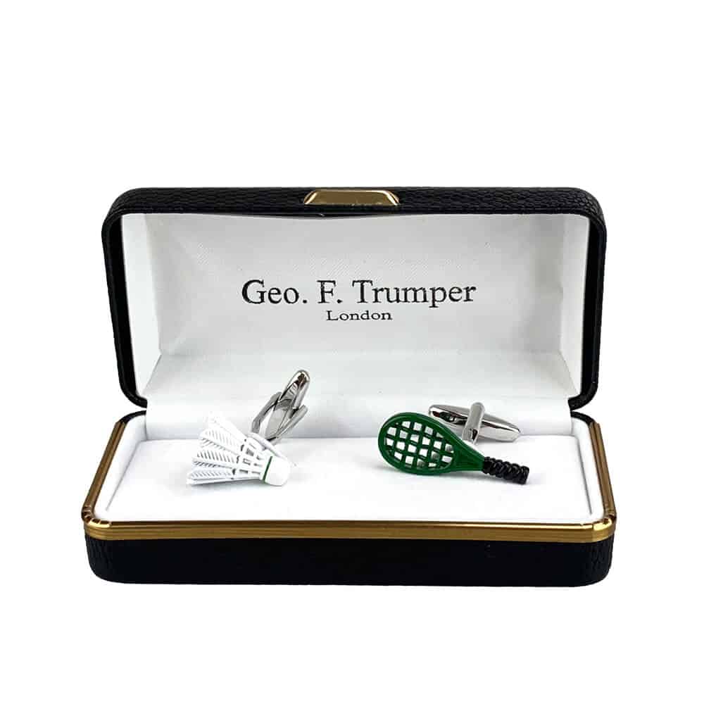 Geo F Trumper Badminton Cufflinks