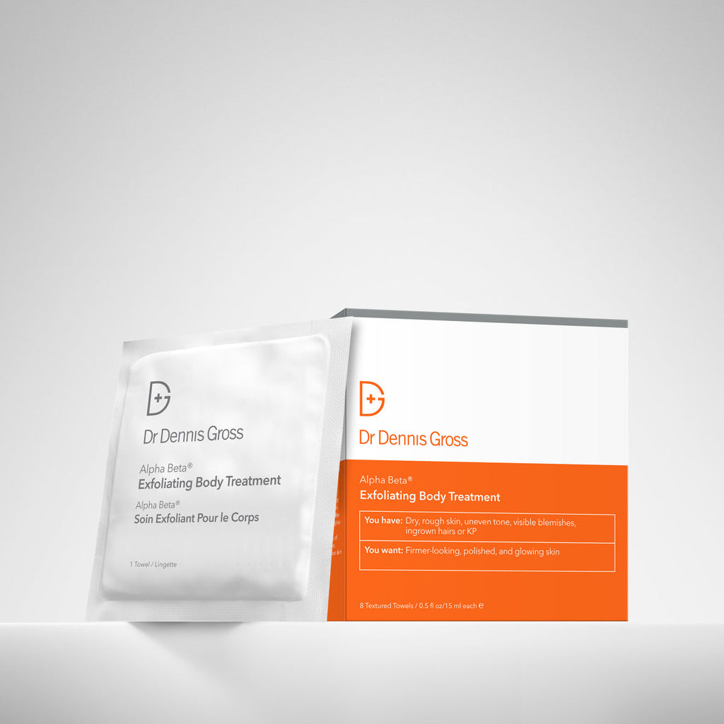 Dr Dennis Gross Alpha Beta Exfoliating Body Treatment Peel - 8 pack