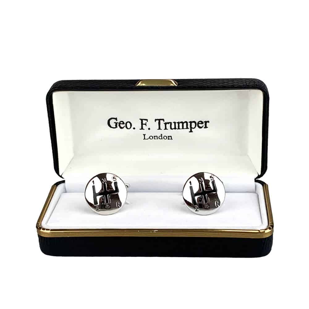 Geo F Trumper Gear Lever Cufflinks