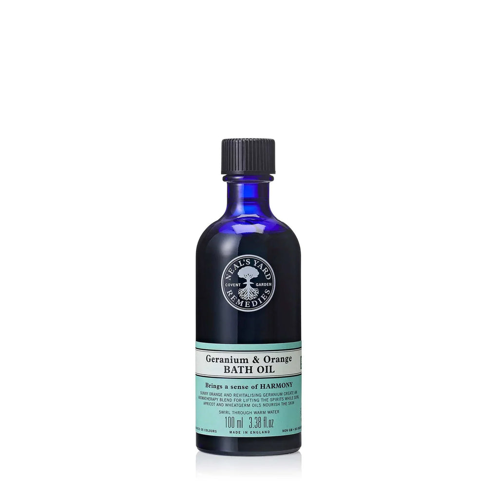 Neal's Yard Remedies Geranium & Orange Bath Oil - 100ml