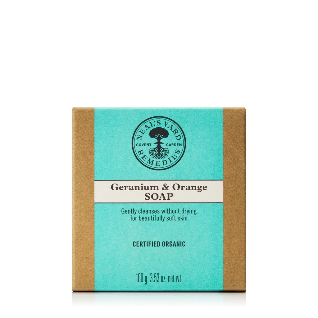 Neal's Yard Remedies Geranium & Orange Soap - 100g