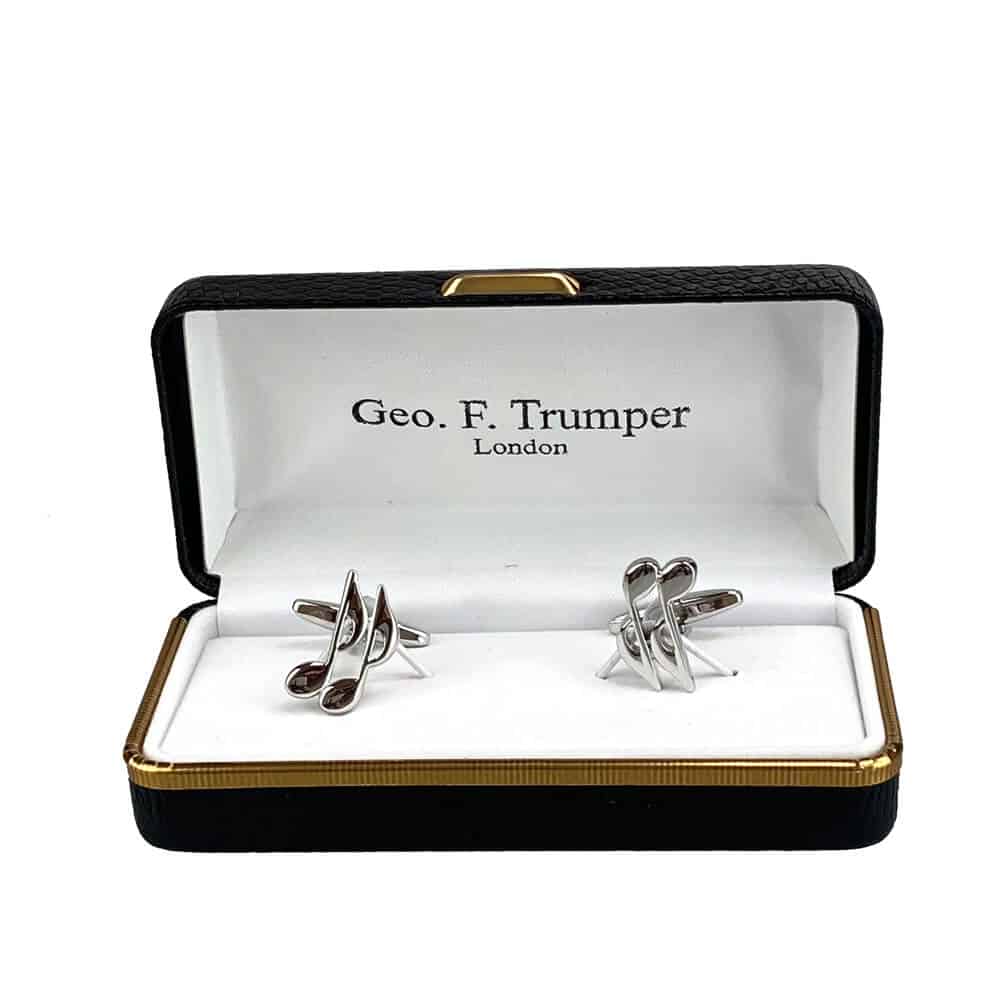 Geo F Trumper Musical Note Cufflinks