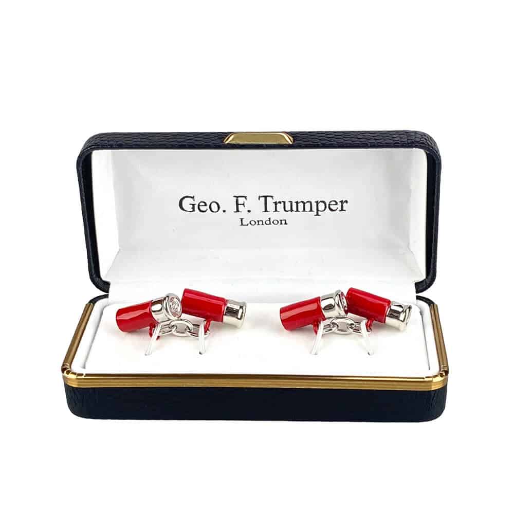 Geo F Trumper Shotgun Shell Cufflinks