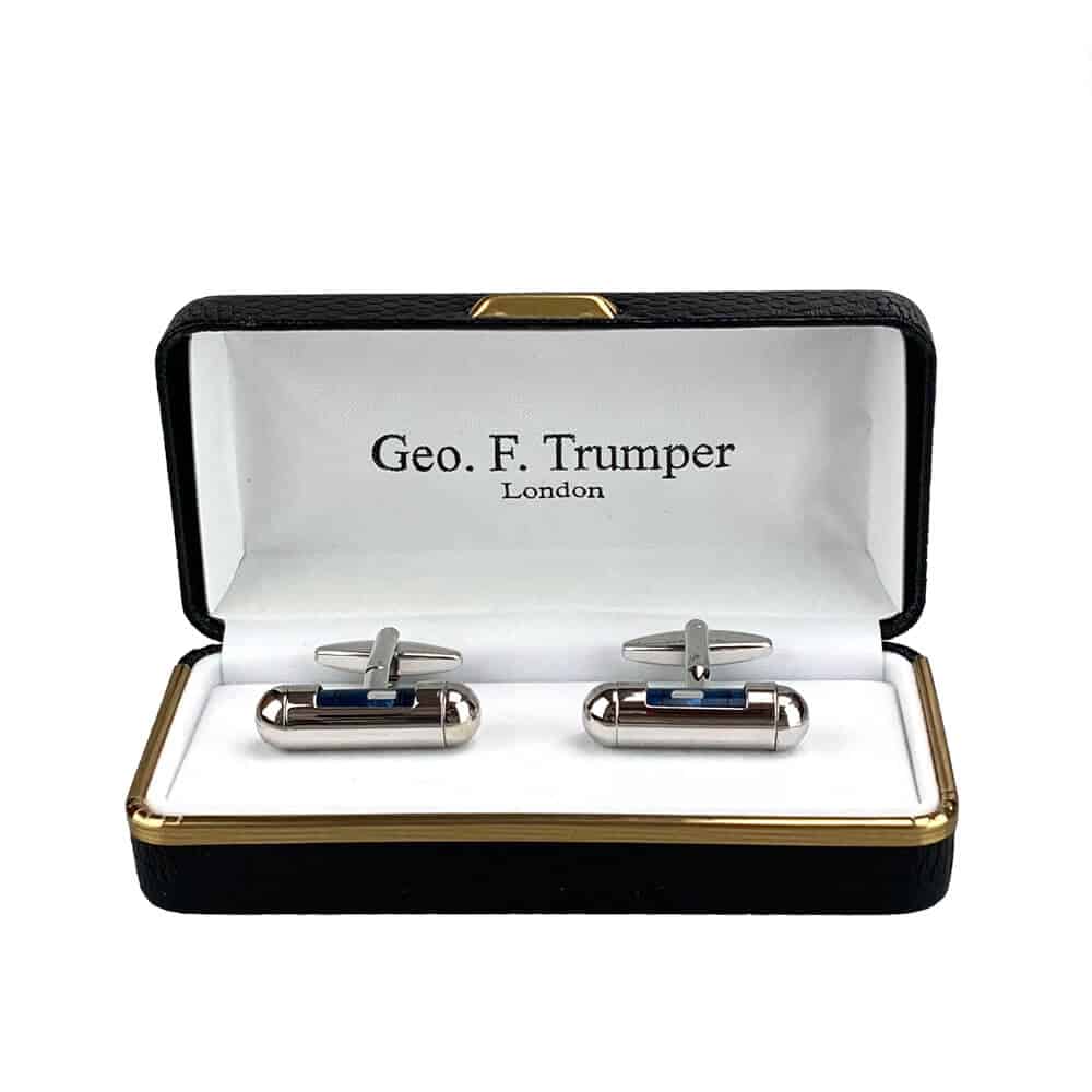 Geo F Trumper Spirit Level Cufflinks