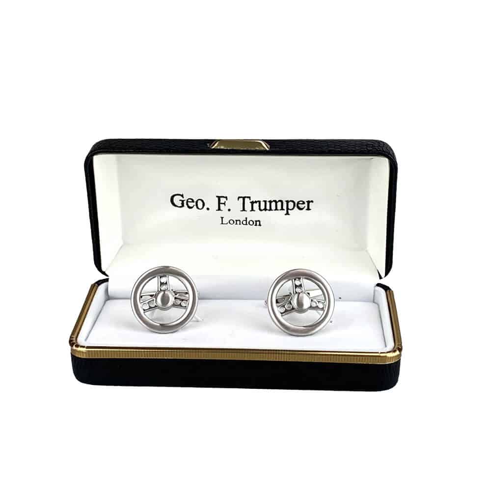 Geo F Trumper Steering Wheel Cufflinks