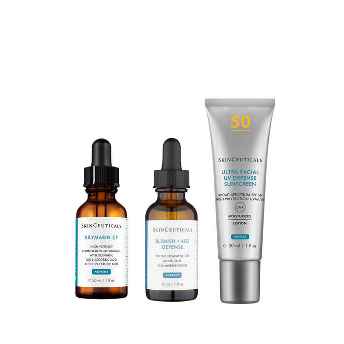 SkinCeuticals The Core Silymarin CF Blemish Bundle