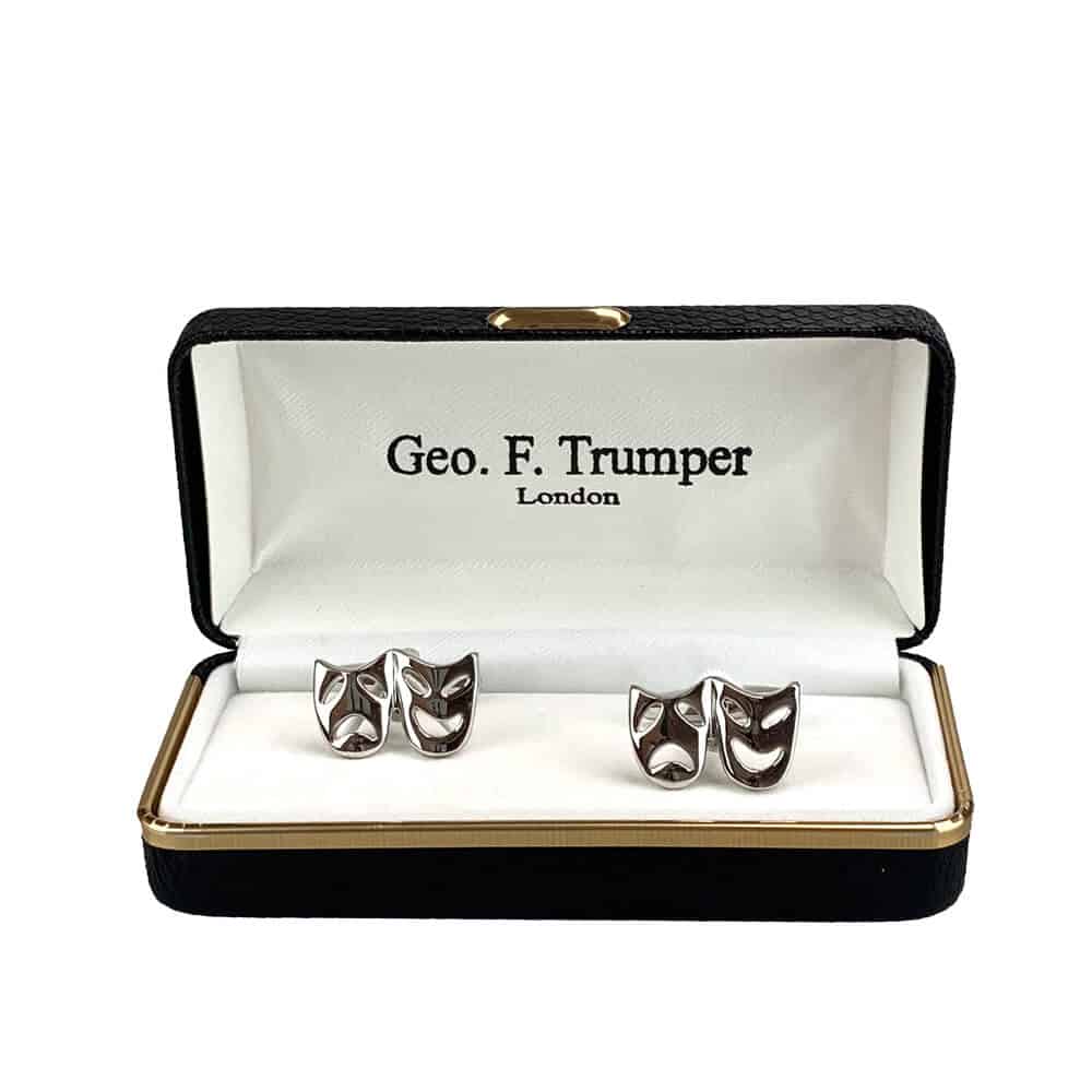 Geo F Trumper Theatre Masks Cufflinks