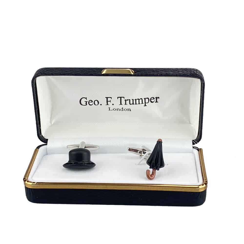 Geo F Trumper Tophat and Umbrella Cufflinks