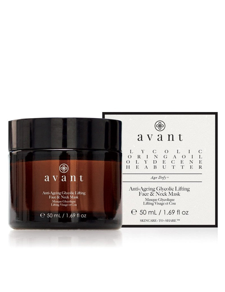 Avant Skincare Anti-Ageing Glycolic Lifting Face & Neck Mask -50ml