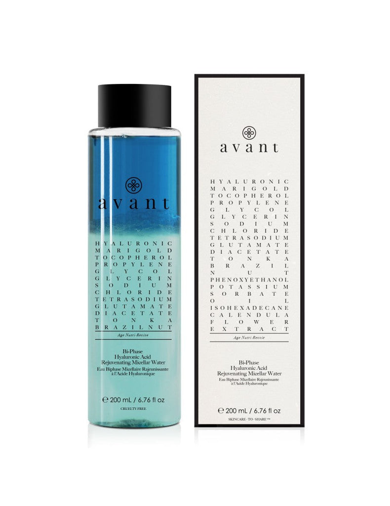 Avant Skincare Bi-Phase Hyaluronic Acid Rejuvenating Micellar Water - 200ml