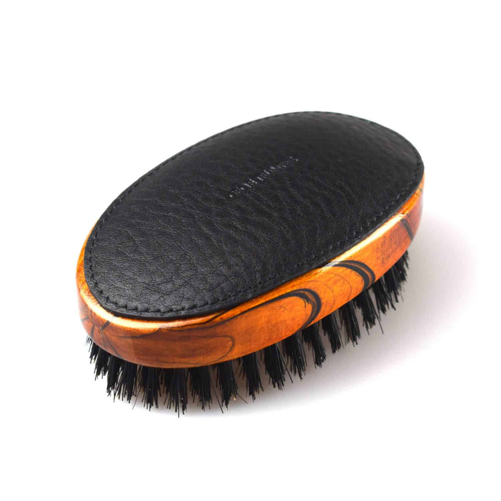 Geo F Trumper Wood, Leather and Bristle Brush