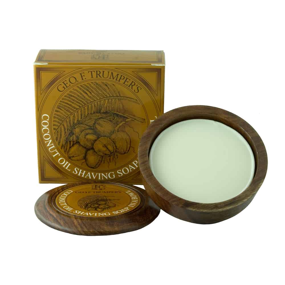 Geo F Trumper Coconut Oil Hard Shaving Soap - 80g