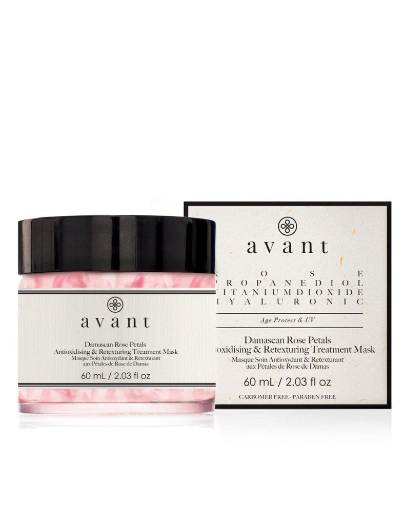 Avant Skincare Damascan Rose Petals Antioxidising & Retexturing Treatment Mask -60ml