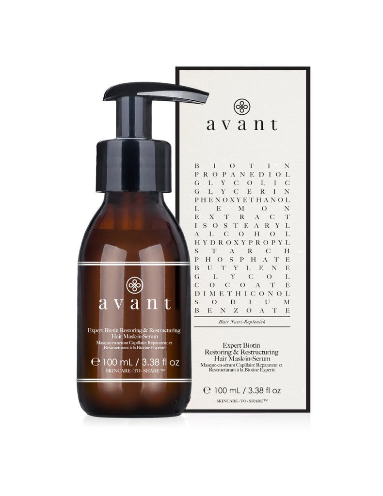 Avant Skincare Expert Biotin Restoring & Restructuring Hair Mask-in-Serum - 100ml