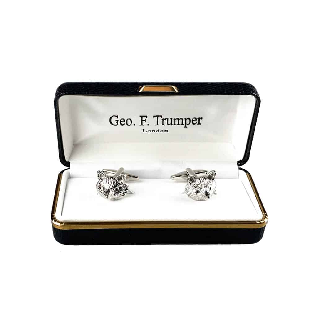 Geo F Trumper Fox Head Cufflinks