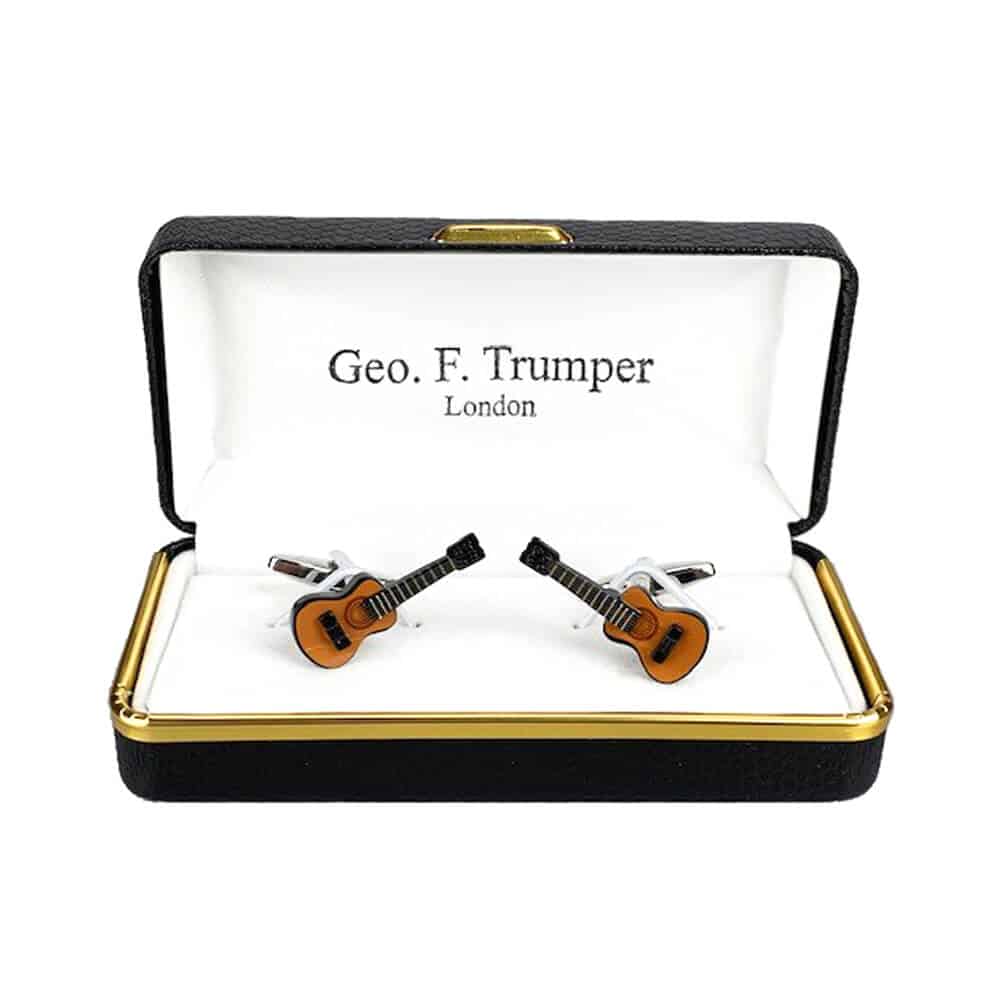 Geo F Trumper Acoustic Guitar Cufflinks