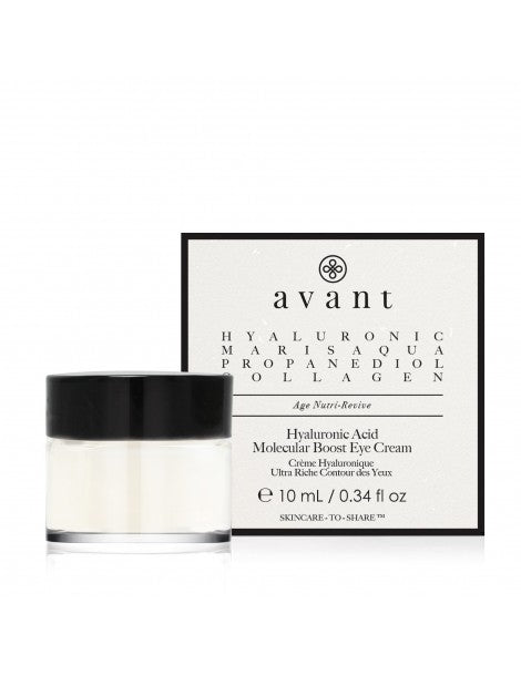 Avant Skincare Hyaluronic Acid Molecular Boost Eye Cream - 10ml