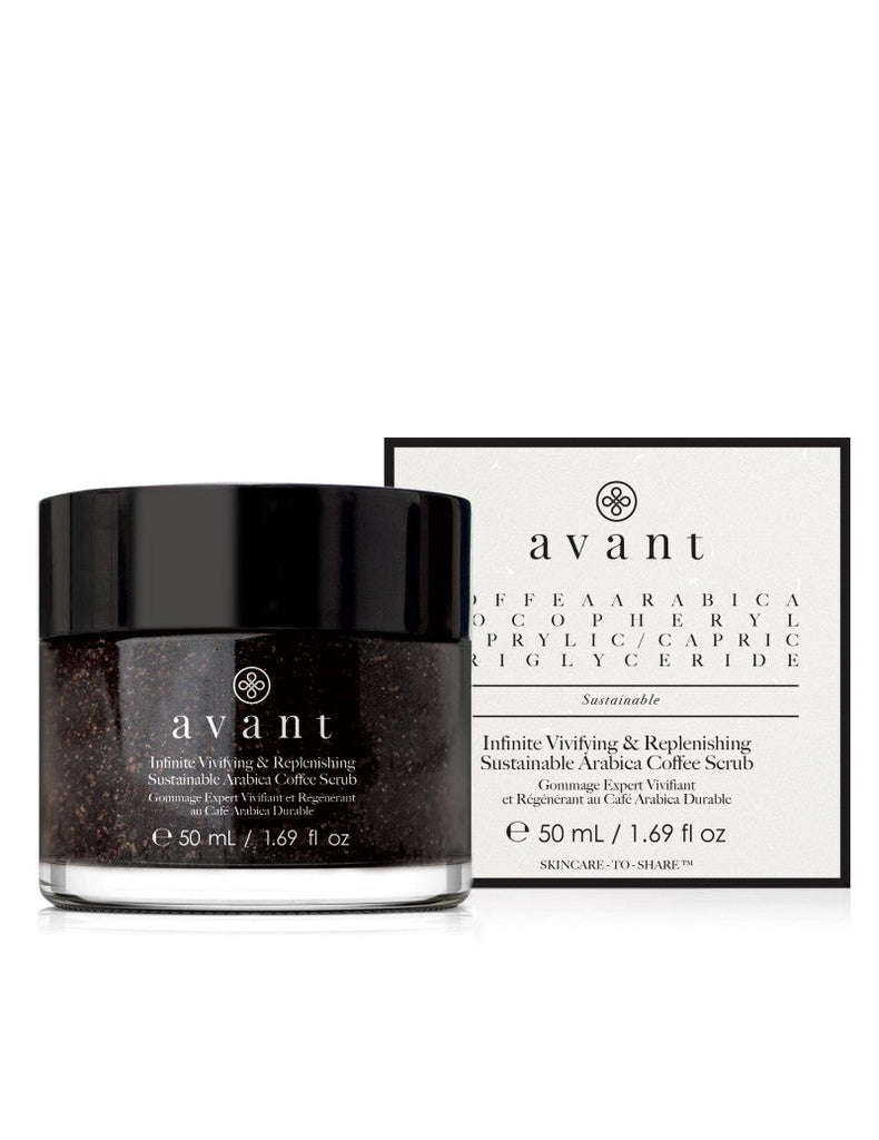 Avant Skincare Infinite Vivifying & Replenishing Sustainable Arabica Coffee Scrub -50ml
