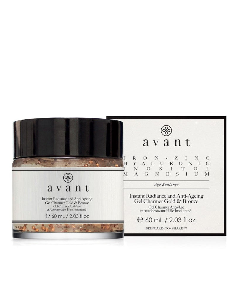 Avant Skincare Instant Radiance and Anti-Ageing Gel Charmer Gold & Bronze - 60ml