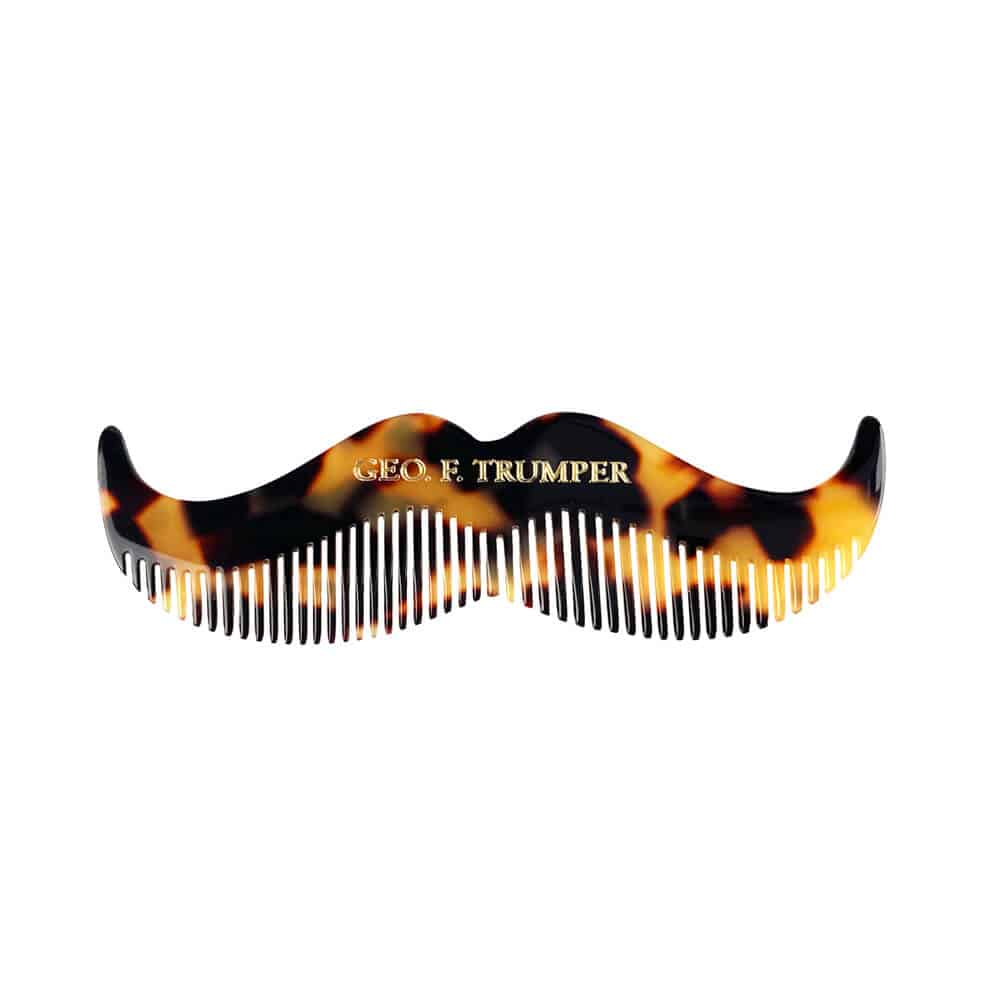 Geo F Trumper Simulated Tortoiseshell Moustache Comb