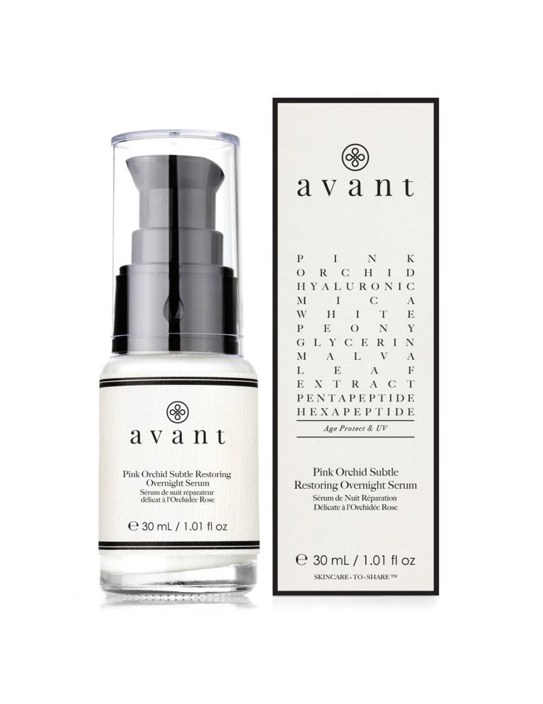 Avant Skincare Pink Orchid Subtle Restoring Overnight Serum - 30ml