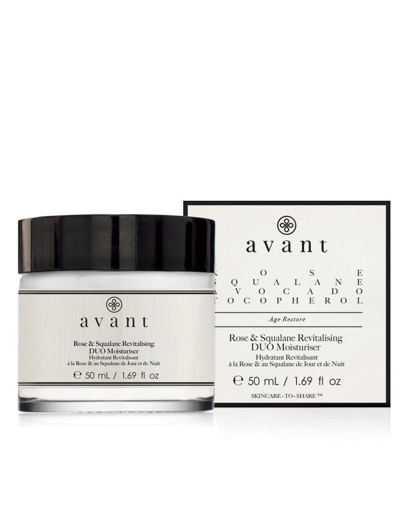Avant Skincare Rose & Squalane Revitalising DUO Moisturiser -50ml