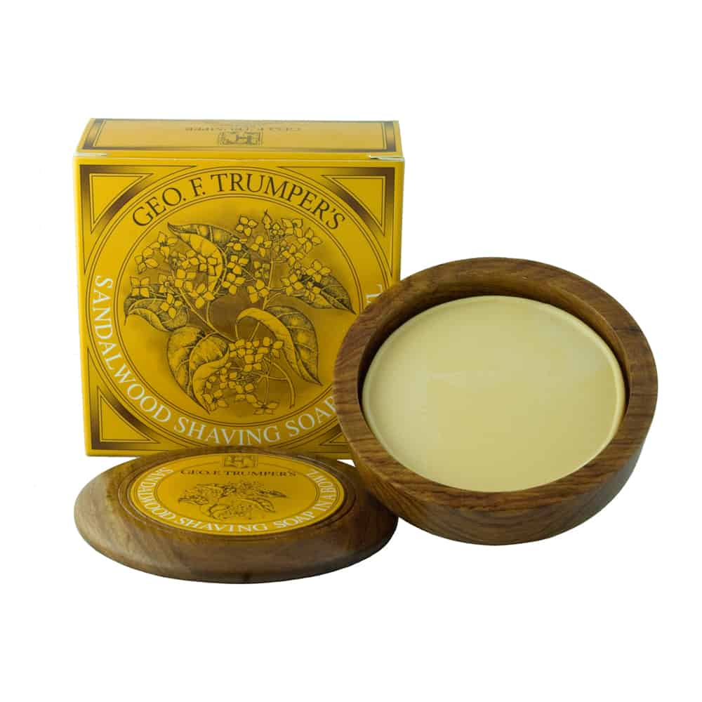 Geo F Trumper Sandalwood Hard Shaving Soap - 80g