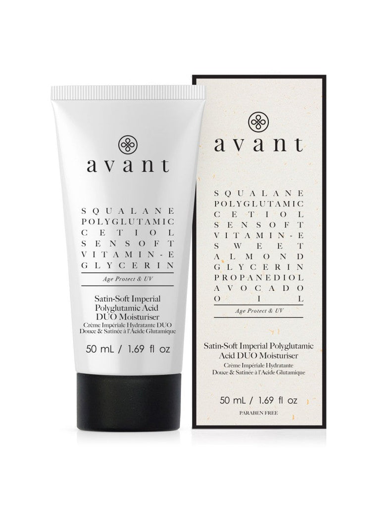 Avant Skincare Satin-Soft Imperial Polyglutamic Acid DUO Moisturiser - 50ml