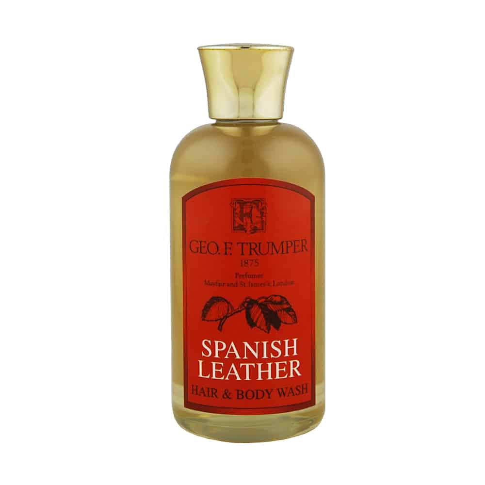 Geo F Trumper Spanish Leather Hair & Body Wash - 500ml