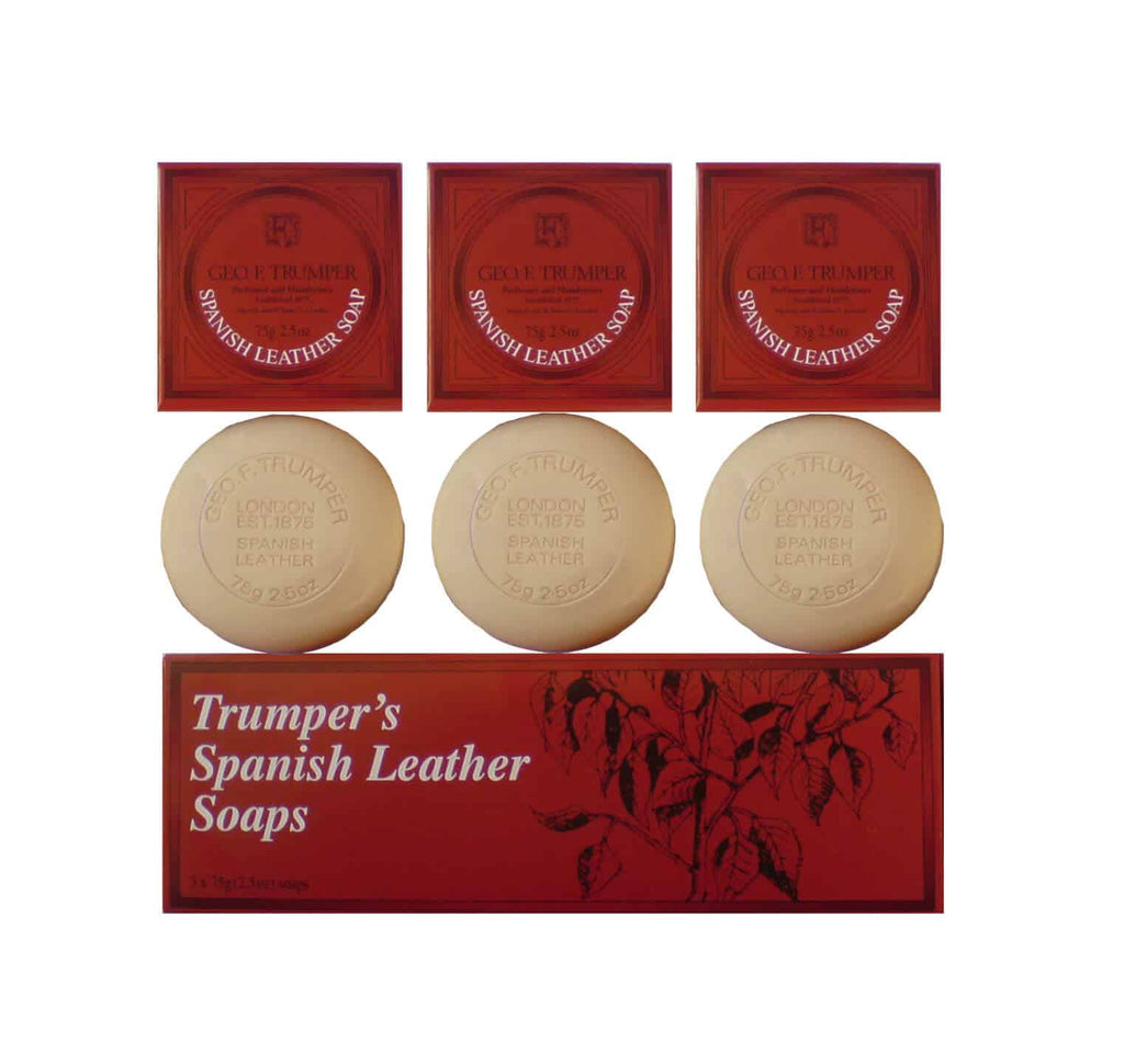 Geo F Trumper Spanish Leather Hand Soap