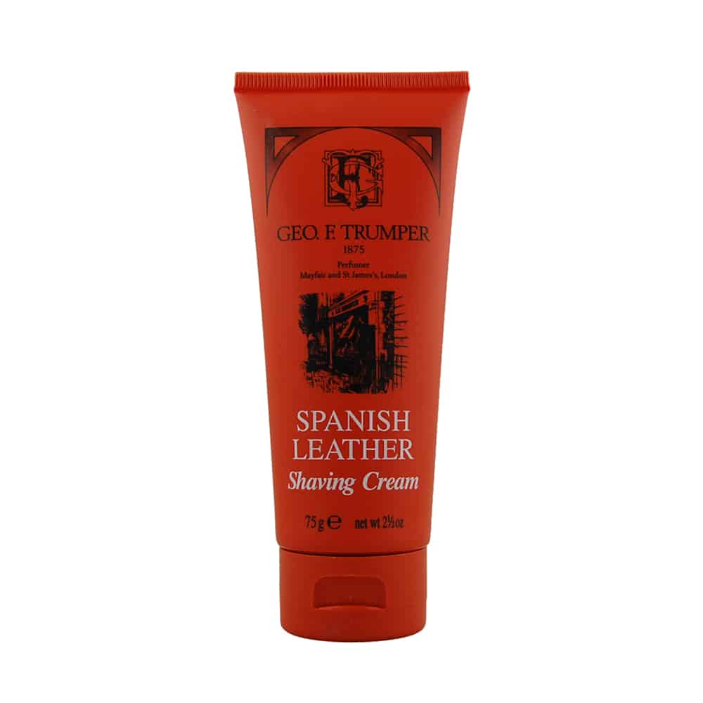 Geo F Trumper Spanish Leather Soft Shaving Cream - 200ml