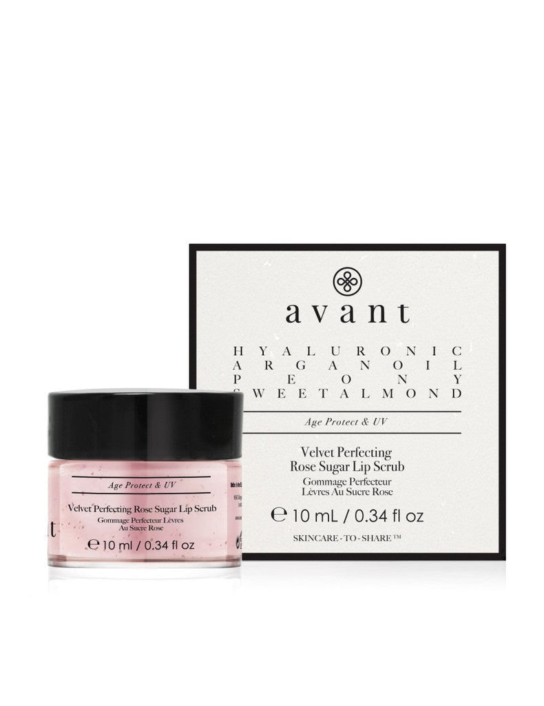 Avant Skincare Velvet Perfecting Rose Sugar Lip Scrub - 10ml